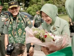 Kunjungan Kerja Pangdam II/Sriwijaya di Makorem 045/Gaya