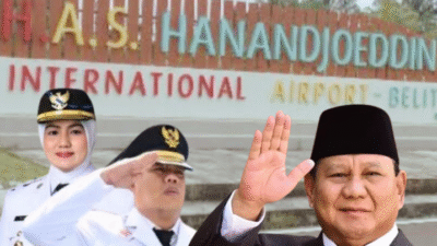 Presiden Prabowo, Resmi Kembalikan Bandara Hanandjoeddin Jadi Bandara Internasional