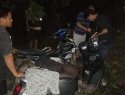 Polsek Jebus Sita Mesin Robin dan Empat Sepeda Motor dalam Penertiban Tambang Ilegal di Bangka Barat
