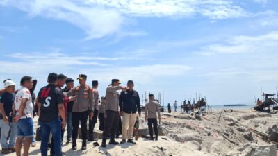 Polisi Sisir Laut Selindung, Tambang Ilegal di IUP PT Timah Tbk Angkat Kaki