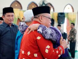 Jamaah Haji Belitung Timur 2025 Tiba, Disambut Haru dan Sukacita di Masjid Agung Darussalam
