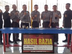 Rutan Muntok Lakukan Razia Dadakan, Barang Tak Semestinya Ditemukan