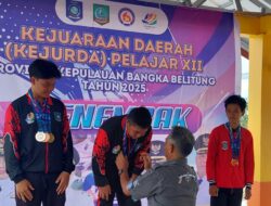 Bawa Pulang 7 Medali, Bangka Barat Juara Umum Cabor Menembak di Kejurda Pelajar Babel 2025