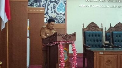 penandatanganan nota bersama dalam Rapat Paripurna ke-15 Masa Sidang III, yang digelar pada Senin (16/6/2025) di ruang sidang utama DPRD Pangkalpinang