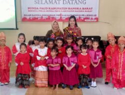 Bunda PAUD Bangka Barat Ajak Orang Tua Sekolahkan Anak ke PAUD, Ini Alasannya