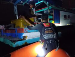Badai Hantam Kapal, Nelayan di Beltim Terseret Arus dan Hilang di Laut