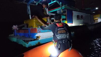 Badai Hantam Kapal, Nelayan di Beltim Terseret Arus dan Hilang di Laut