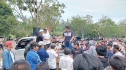 Ratusan Warga Bangka Barat Datangi Kantor Bupati, Korlap: Kami Bisa Menambang Timah