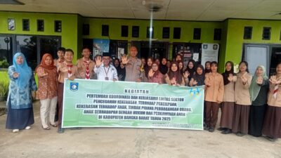 Polisi Ajak Pelajar Cegah Kekerasan Anak dan Perkawinan Dini di Bangka Barat