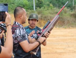 Kapolres Bangka Barat Jajal Senapan Baru, Cabor Menembak Pasti Sumbang Medali di Porprov 2026