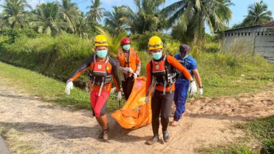 Tragis! Remaja Tenggelam di Muara Kurau Bangka Tengah Ditemukan Tak Bernyawa