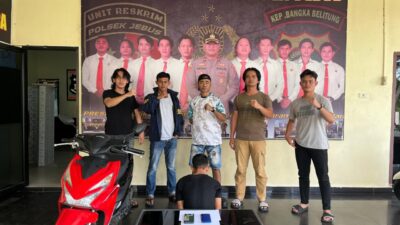 Tusuk Korban Lalu Kabur ke Sumsel, Pelaku Curas di Bangka Barat Dibekuk Polisi