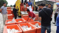 Tim Hiu Polres Bangka Barat Gagalkan Penyelundupan 10 Ton Timah di Pelabuhan Tanjung Kalian