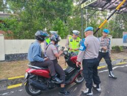 Operasi Keselamatan Menumbing 2026 Dimulai, Polisi Bangka Barat Periksa Anggotanya Sendiri