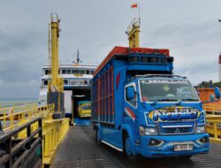 Pemudik di Tanjung Kalian Turun Drastis, Truk Logistik Justru Membeludak