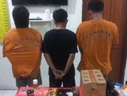 Tim Hantu Satresnarkoba Sikat 3 Pemuda di Bangka Barat, Sabu dan Ekstasi Diamankan