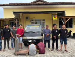 Dua Pria di Mentok Ditangkap Usai Curi Timbangan di Kantor BPP Air Belo