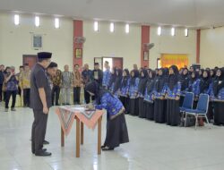 144 Kepala Sekolah di Bangka Barat Dilantik, Bupati Tekankan Anti-Bullying dan Cegah Nikah Dini