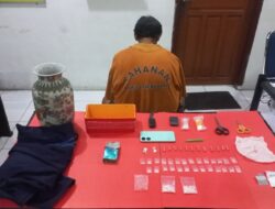 Eks Lurah di Bangka Barat Ditangkap Polisi, Sabu 17 Gram Tersimpan di Rumahnya